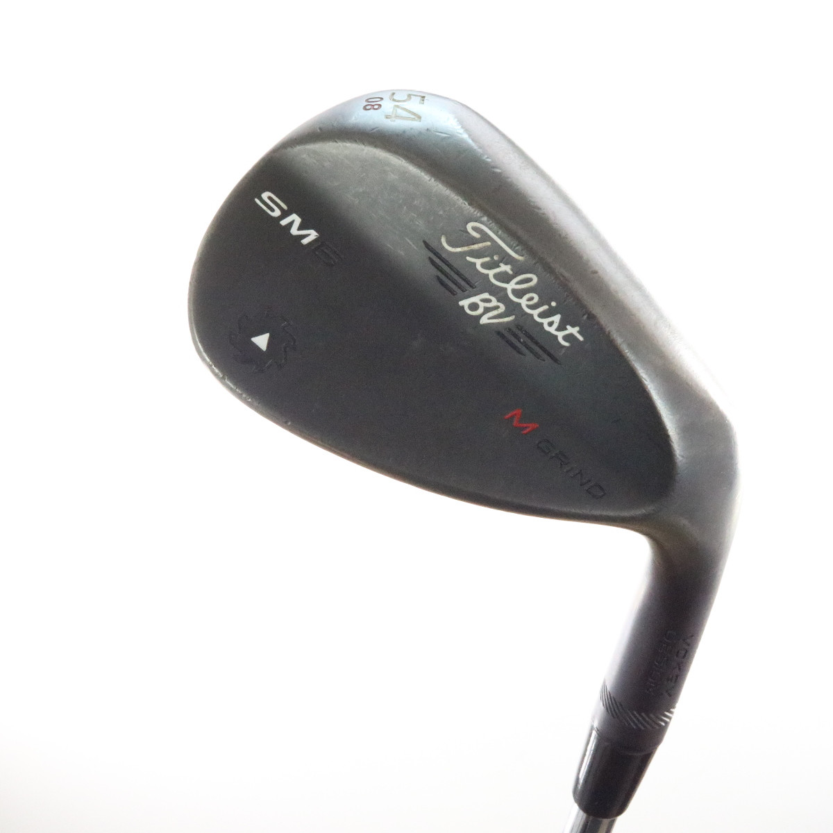 Titleist Sm6 Jet Black 54 Deg Wedge 54.08 M-grind Kbs Steel Shaft X 