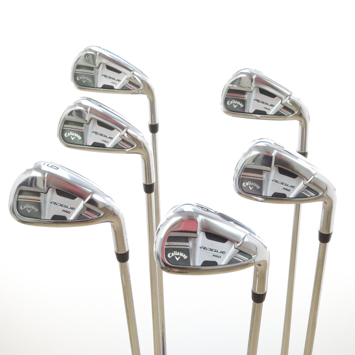 Callaway Rogue Pro Iron Set 5-P Steel True Temper XP 105 S300 Stiff ...