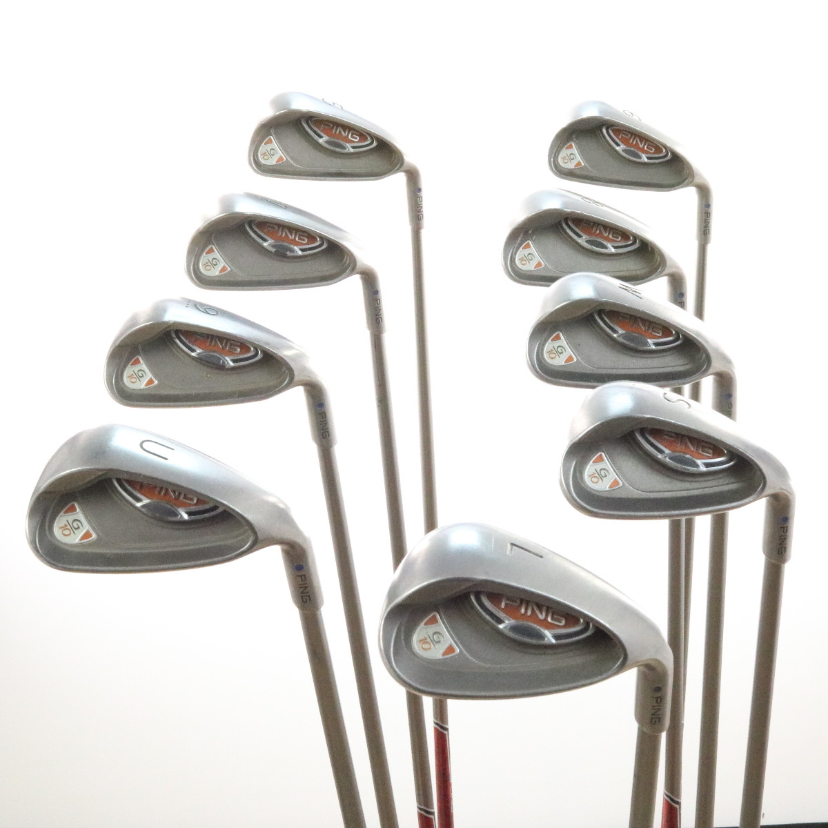 Ping G10 Iron Set 5W,U,S,L Blue Dot TFC 169 Stiff Flex RightHanded