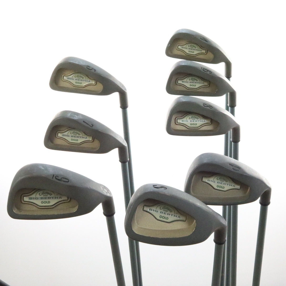 Callaway Big Bertha Gold 4P,S Iron Set Graphite Gems Ladies Flex