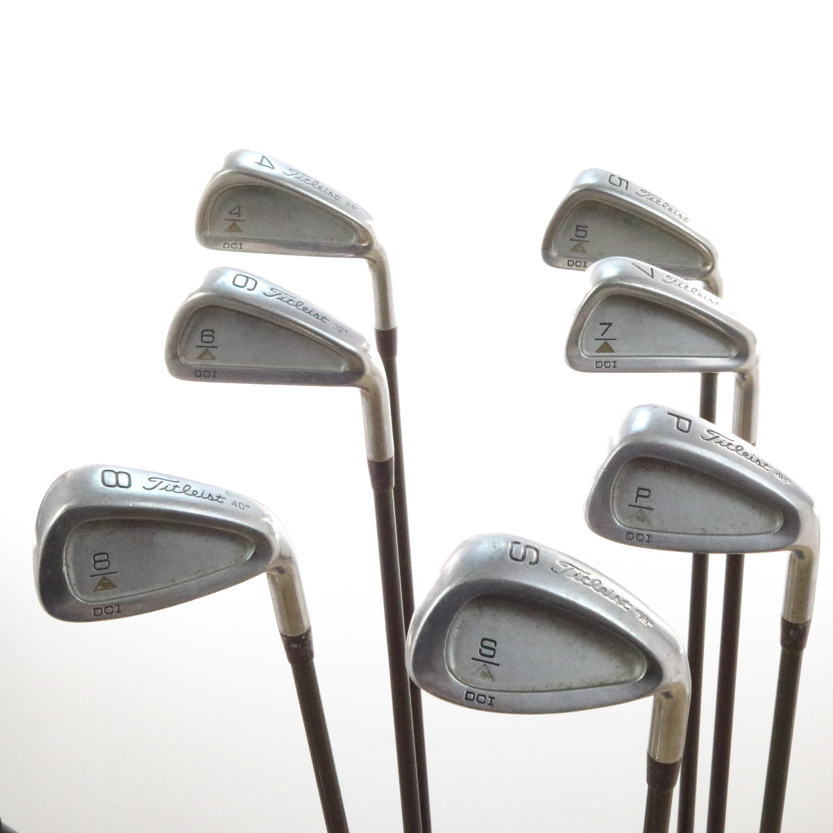 Titleist DCI Iron Set Graphite Shaft Stiff Flex RightHanded 56940G