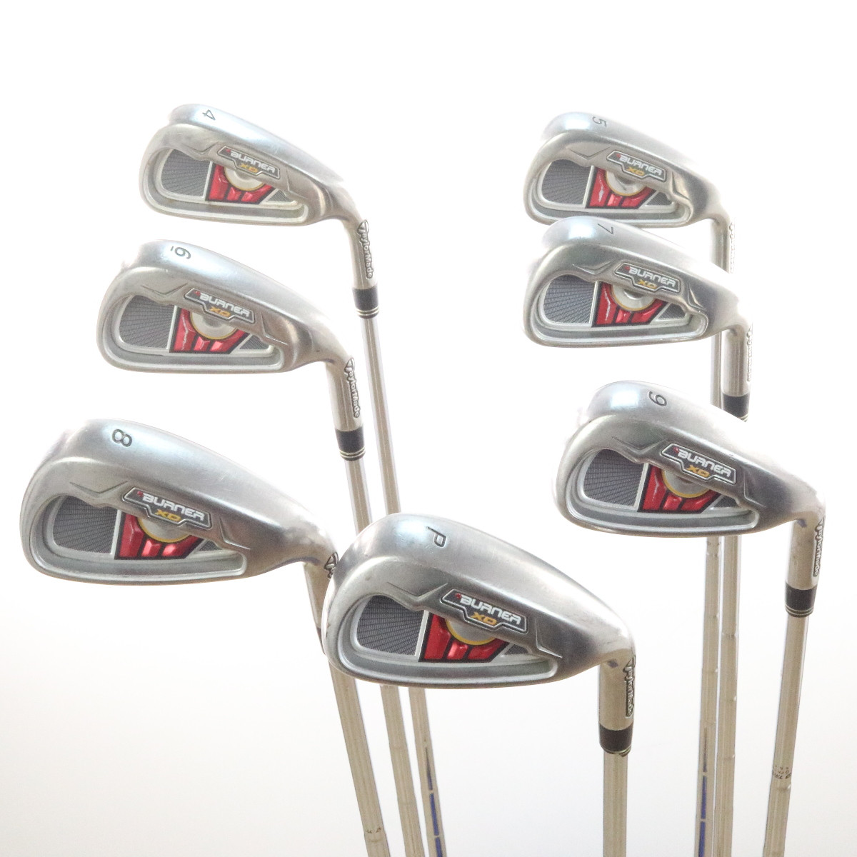 TaylorMade Burner XD Iron Set 4P Steel Dynamic Gold Stiff Flex 57110A