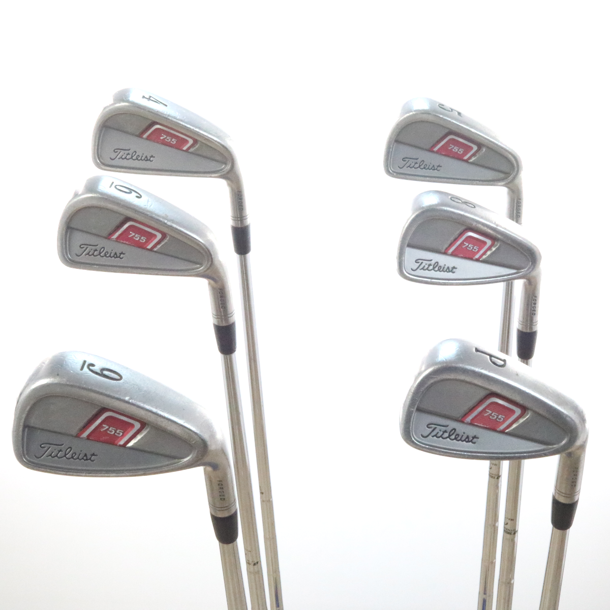 Titleist 755 Iron Set Steel Dynamic Gold SL S300 Stiff Flex Right