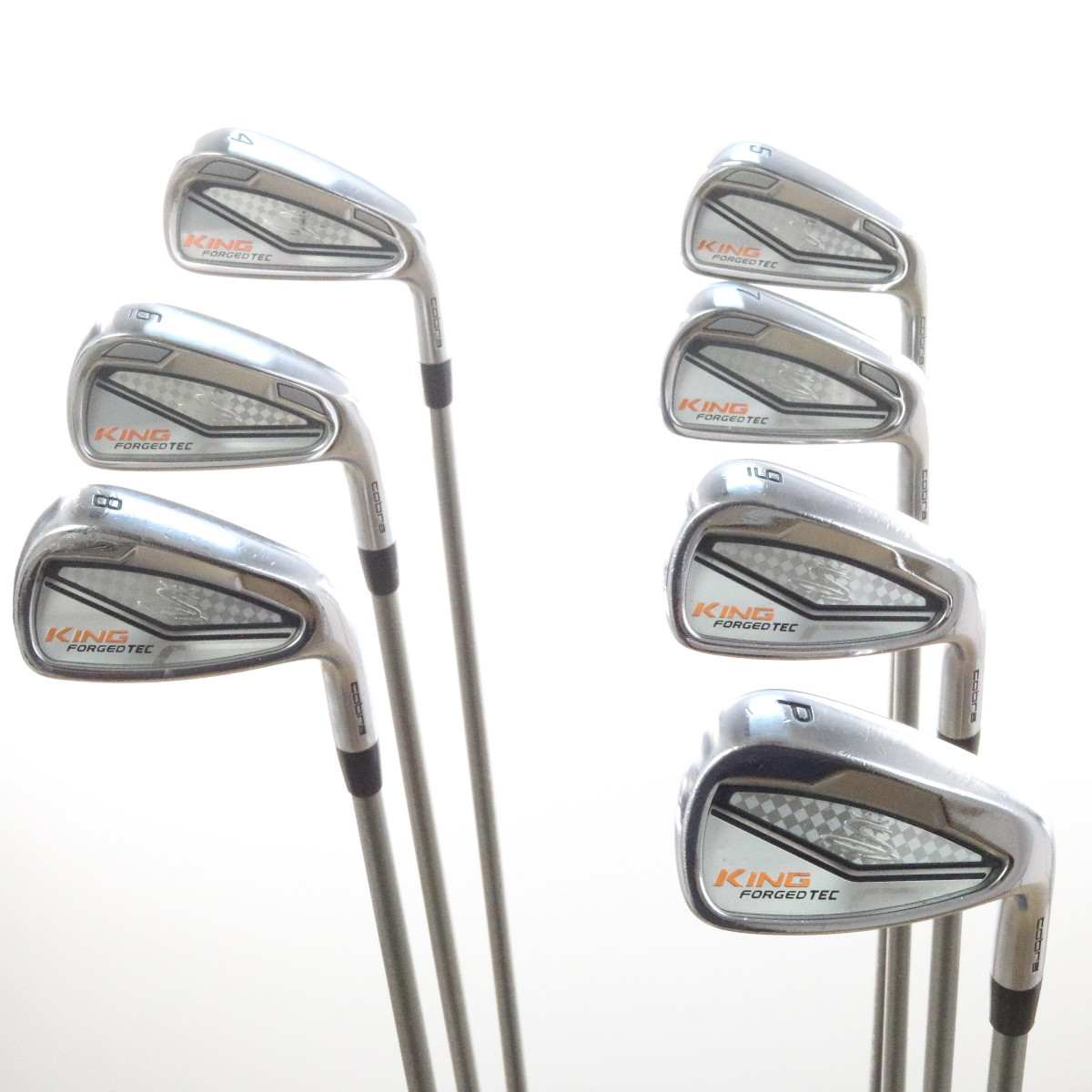Cobra King Forged Tec 4-P Iron Set SteelFiber i95 Graphite Regular