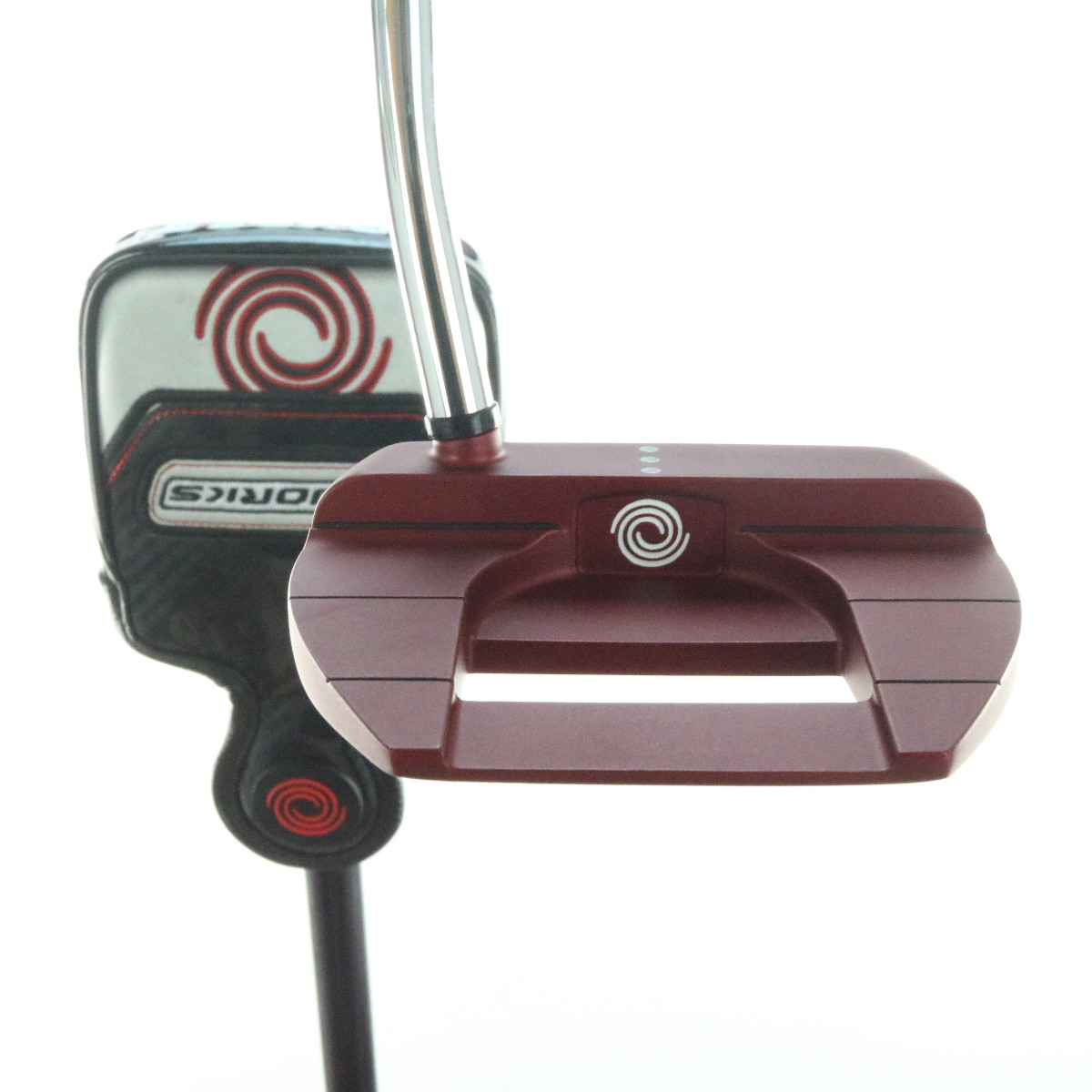 Odyssey O Works Red Jailbird Mini Putter 34 Inches Headcover Right