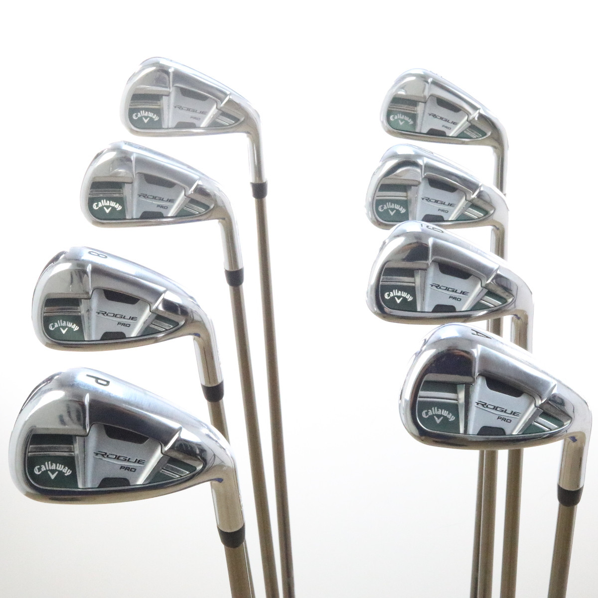Callaway Rogue Pro CF 18 Iron Set 4P,A UST Recoil Graphite Stiff Flex
