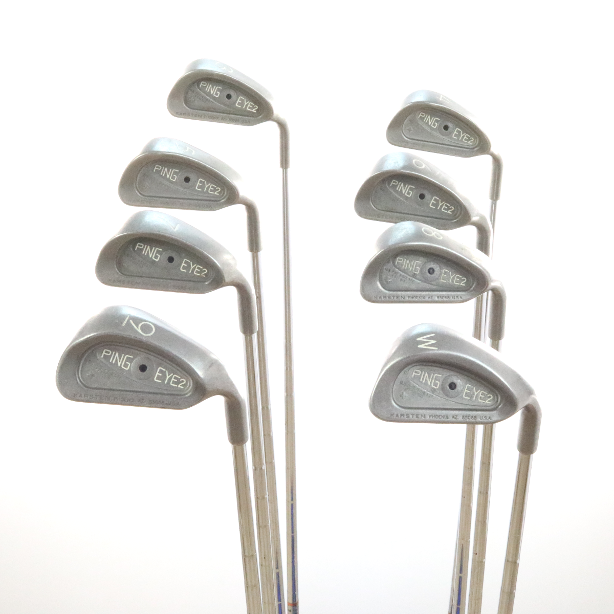 Ping EYE2 Plus Iron Set 3W Black Dot KTShaft Steel Stiff Flex 57973A