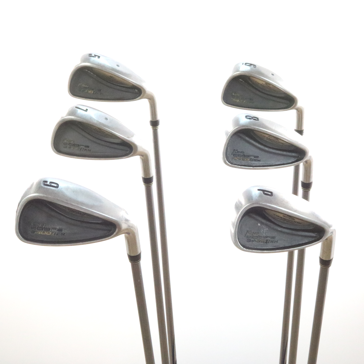 King Cobra 3400 I/XH Iron Set 5-P Graphite Design Regular Right-Handed ...