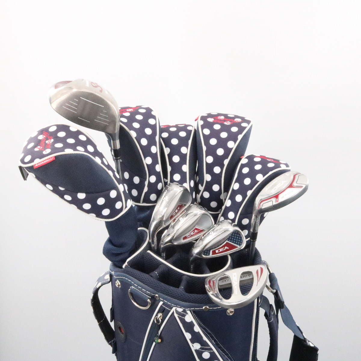 Adams IDEA A7OS Women's 11 pc Golf Club Set with Golf Bag LeftHanded