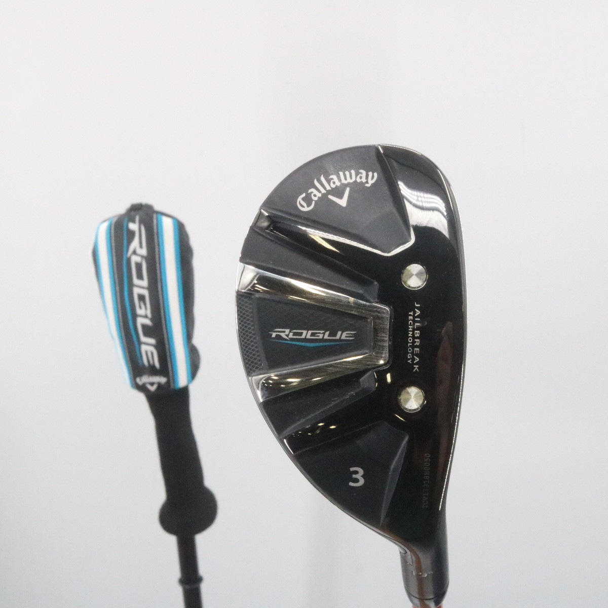 Used Callaway Rogue 3 Hybrid - 19°, Stiff Flex Graphite Shaft, Men's Right-Handed
