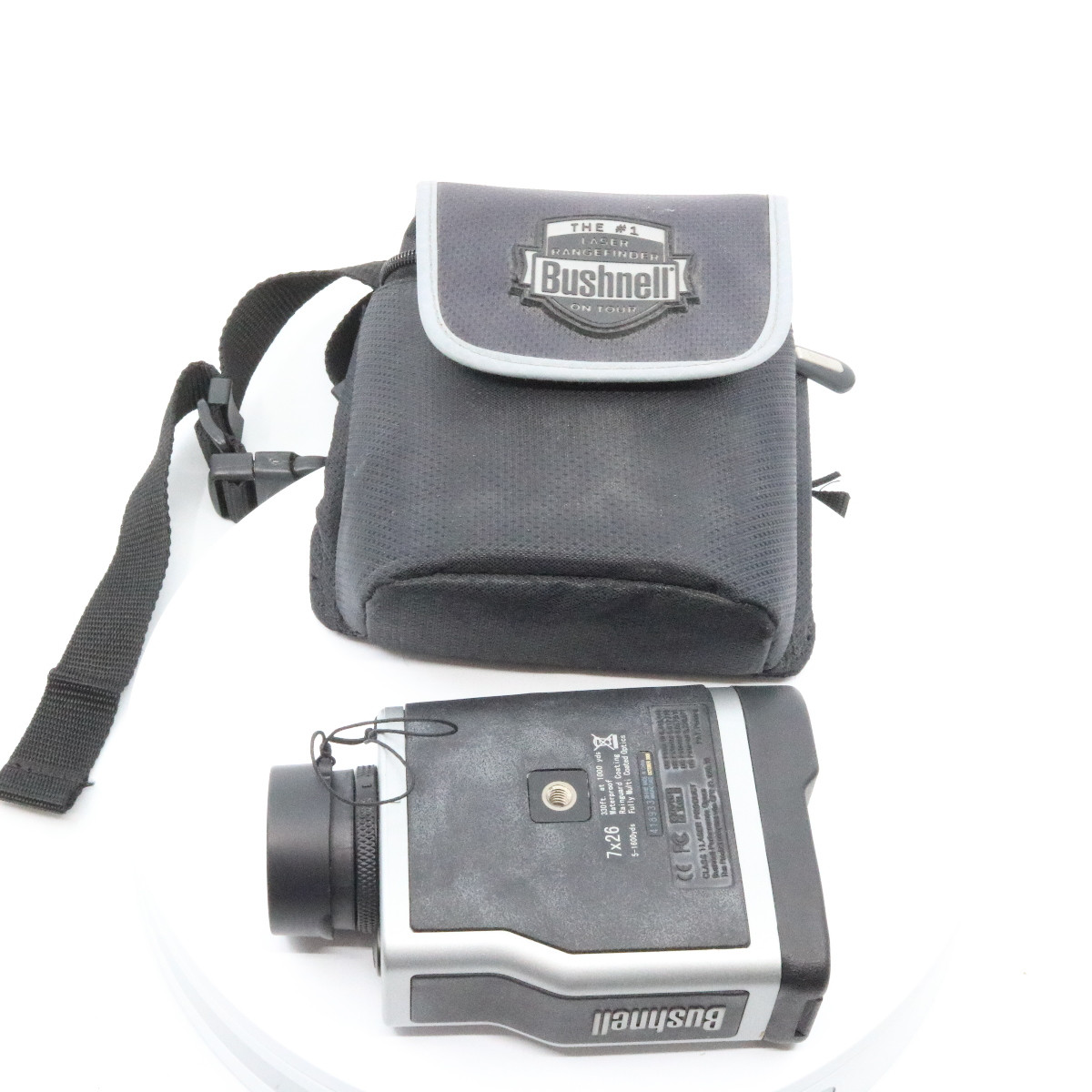 Bushnell Pinseeker 1500 Laser Golf Rangefinder w/ Carry Case RNG