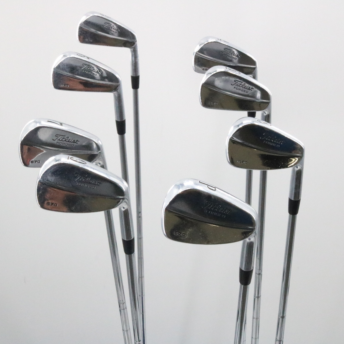 Titleist 670 Forged Iron Set 3-P Iron Set Dynamic Gold Stiff Flex 60677A -  Mr Topes Golf