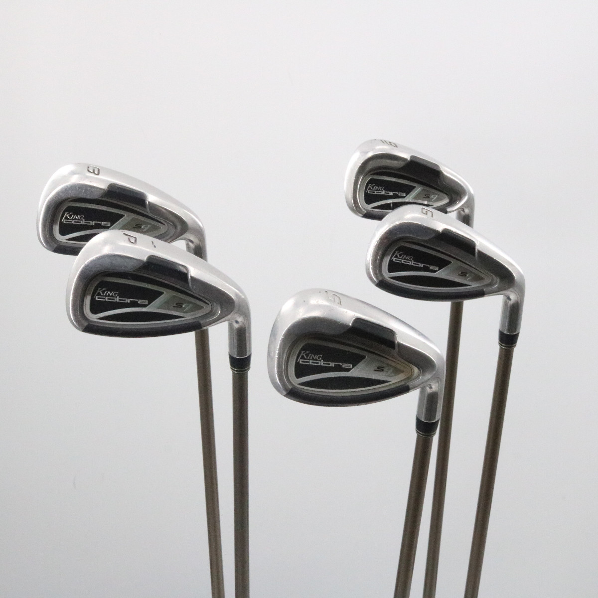 King Cobra S9 Iron Set 8P,G,S Graphite Design YS Shaft Senior Flex