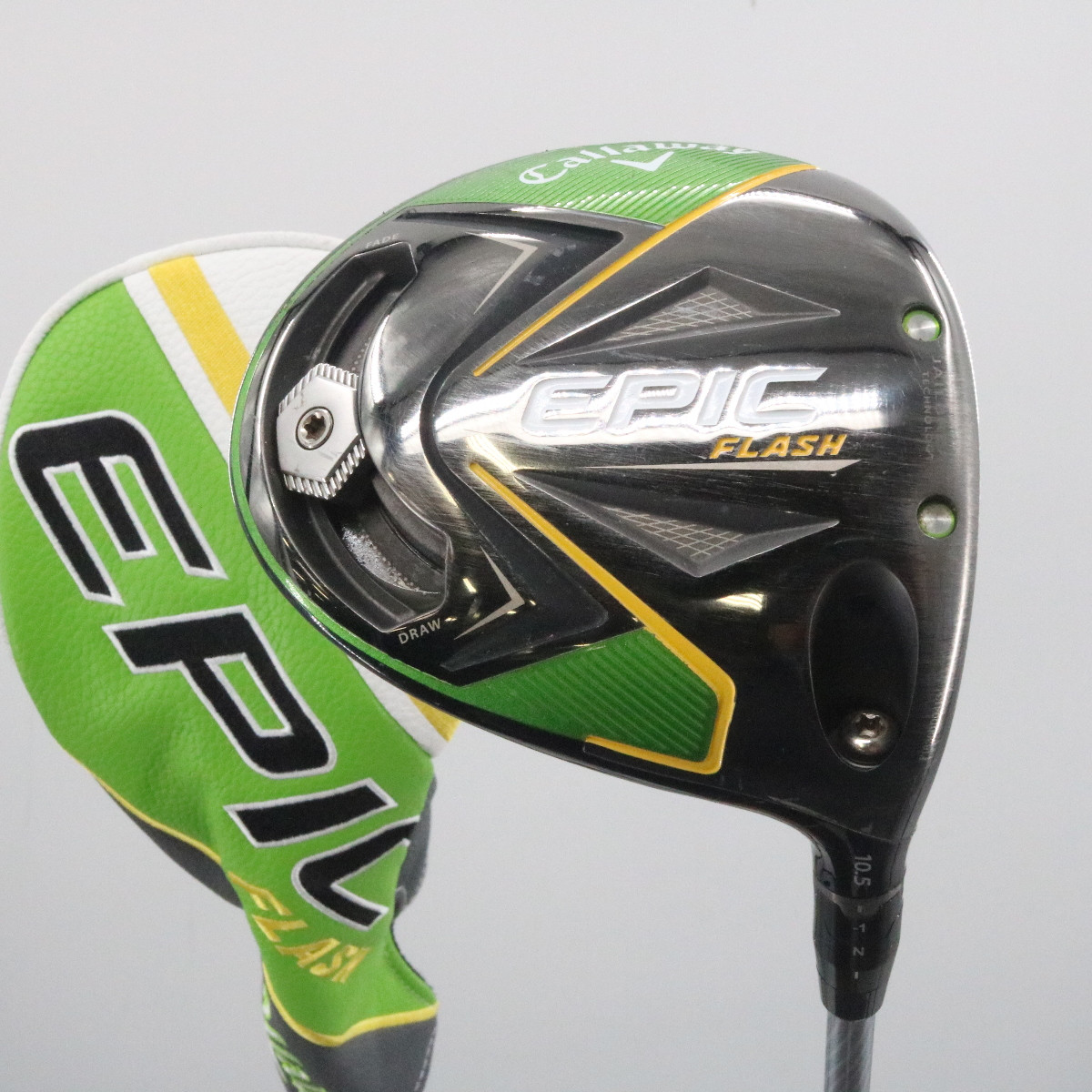 2019 Callaway Epic Flash Driver 10.5 Deg Even Flow Senior Flex Headcover 61378A Mr Topes Golf