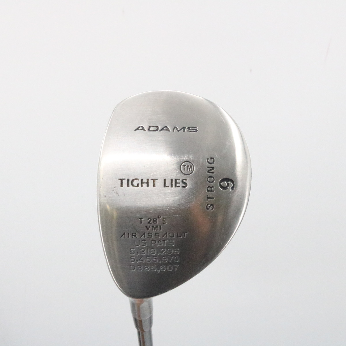 Adams Tight Lies Strong 9 Wood 28 Degrees Graphite Shaft Senior Flex LH