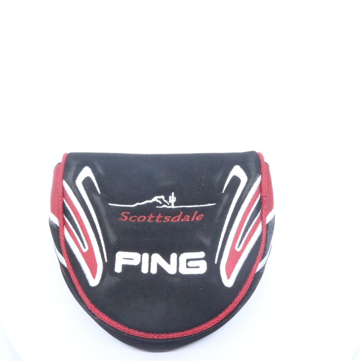 Ping Scottsdale Mallet Center Shafted Putter Cover Headcover HC2251W Mr Topes Golf