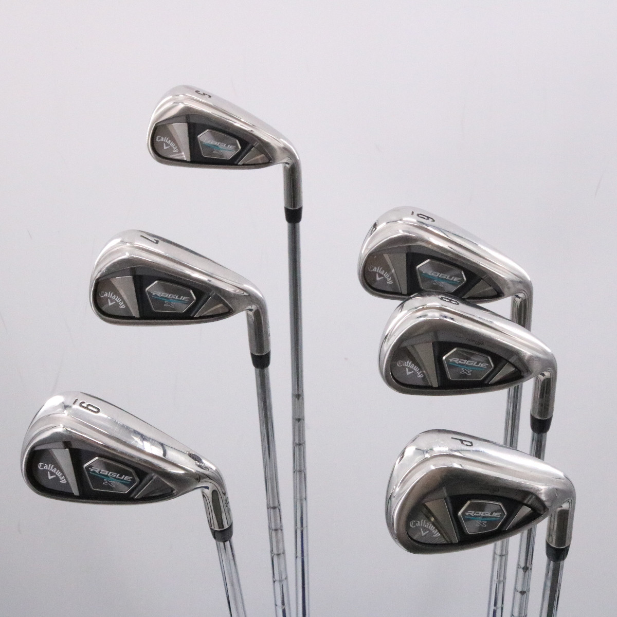 Callaway Rogue X Iron Set 5P Steel KBS TourV Stiff Flex RightHanded
