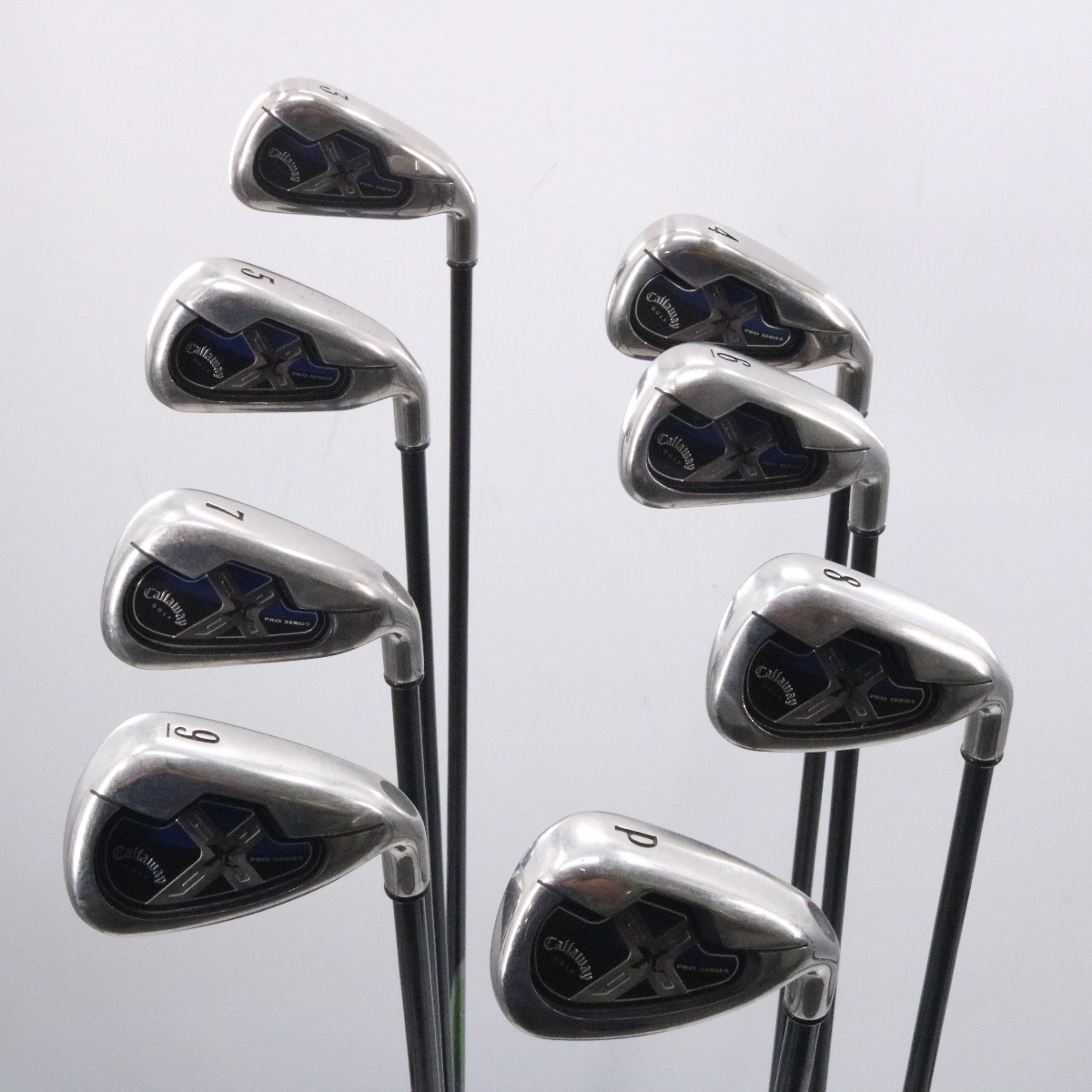 Callaway X-18 Pro Series Iron Set 3-P Graphite RCH M75i Regular Flex ...