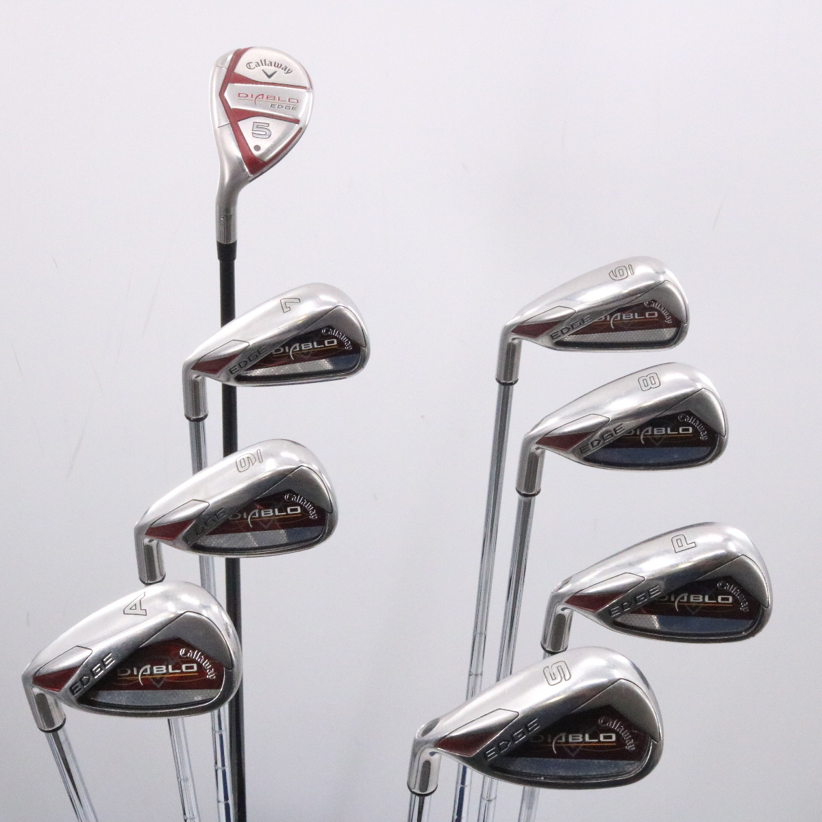 Callaway Diablo Edge Iron Set 5P,A,S Steel/Graphite LeftHanded 64140A