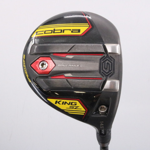 Bois De Parcours Cobra Speedzone Noir/jaune 13.5° Pour Gaucher Occasion | Tête De Club Golf Cobra Speedzone Fairway Wood Loft 13.5 Gaucher