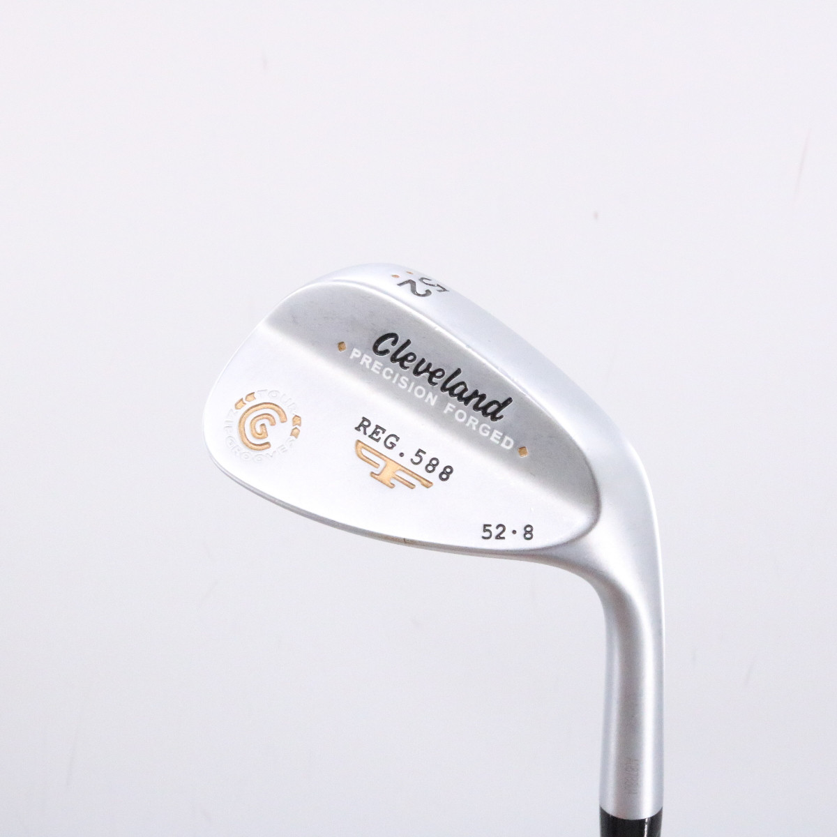 Cleveland 588 Precision Forged Satin Wedge 52 Degrees 52.8 Steel