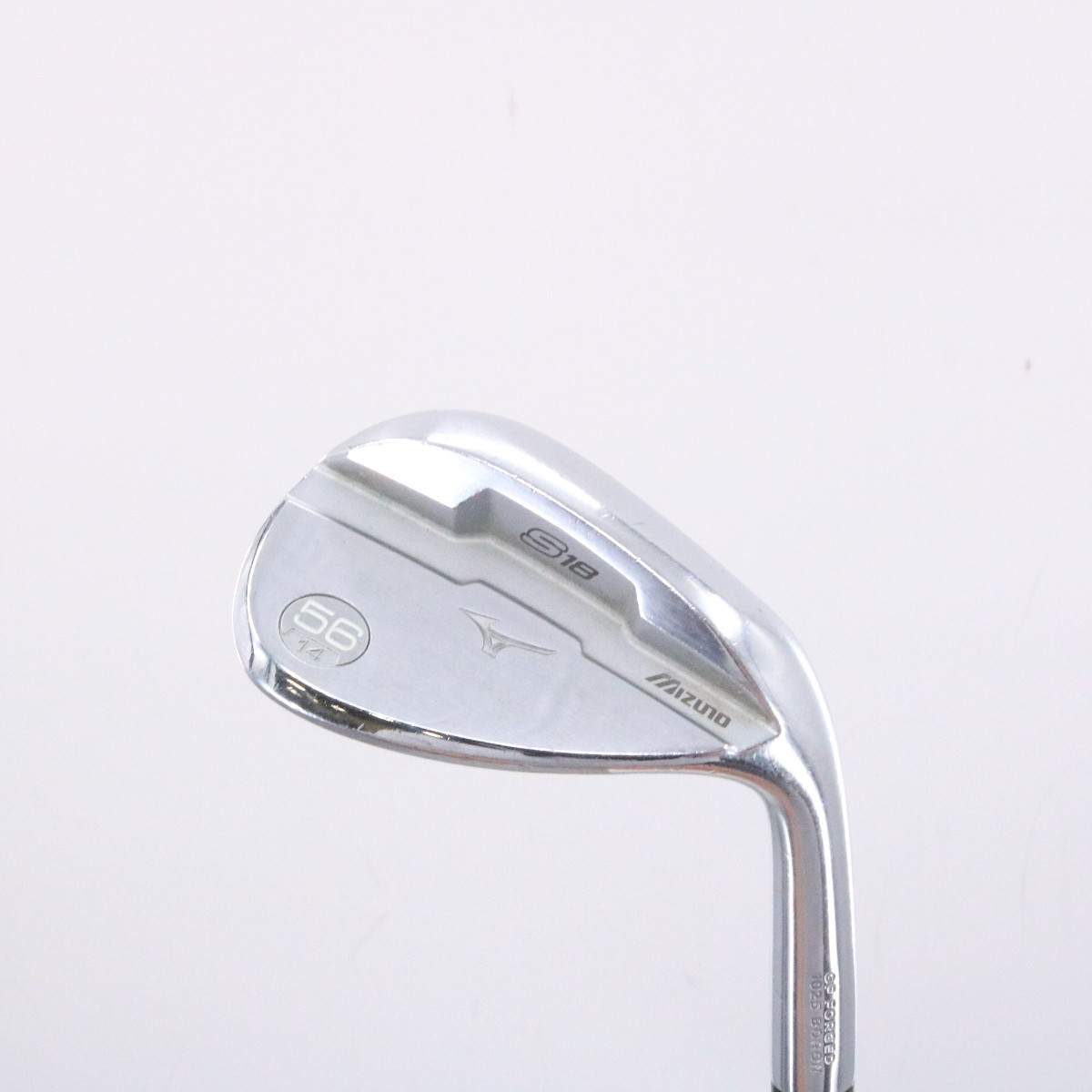 Mizuno S18 White Satin Wedge 56 Degrees 56.14 Dynamic Gold Steel 64899D ...