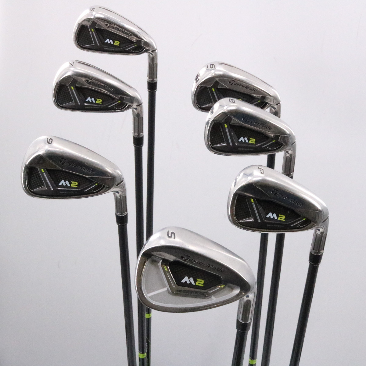 TaylorMade M2 Iron Set 5P,S Graphite REAX 55 A Senior Flex Right