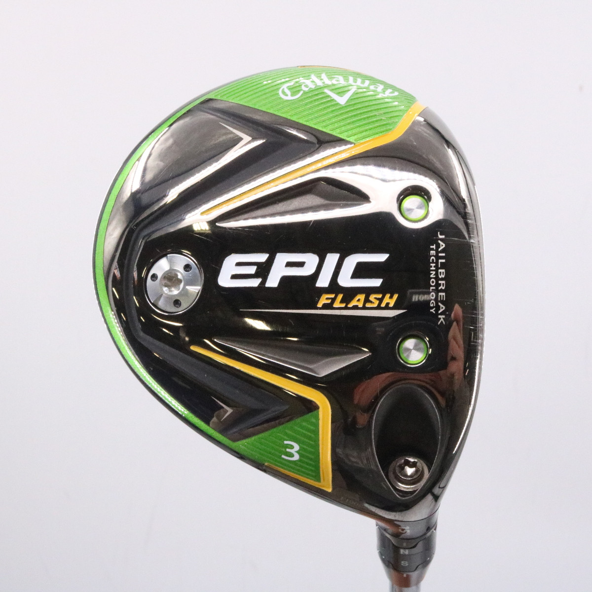 2019 Callaway Epic Flash 3 Wood 15 Deg Even Flow Graphite Stiff Flex 