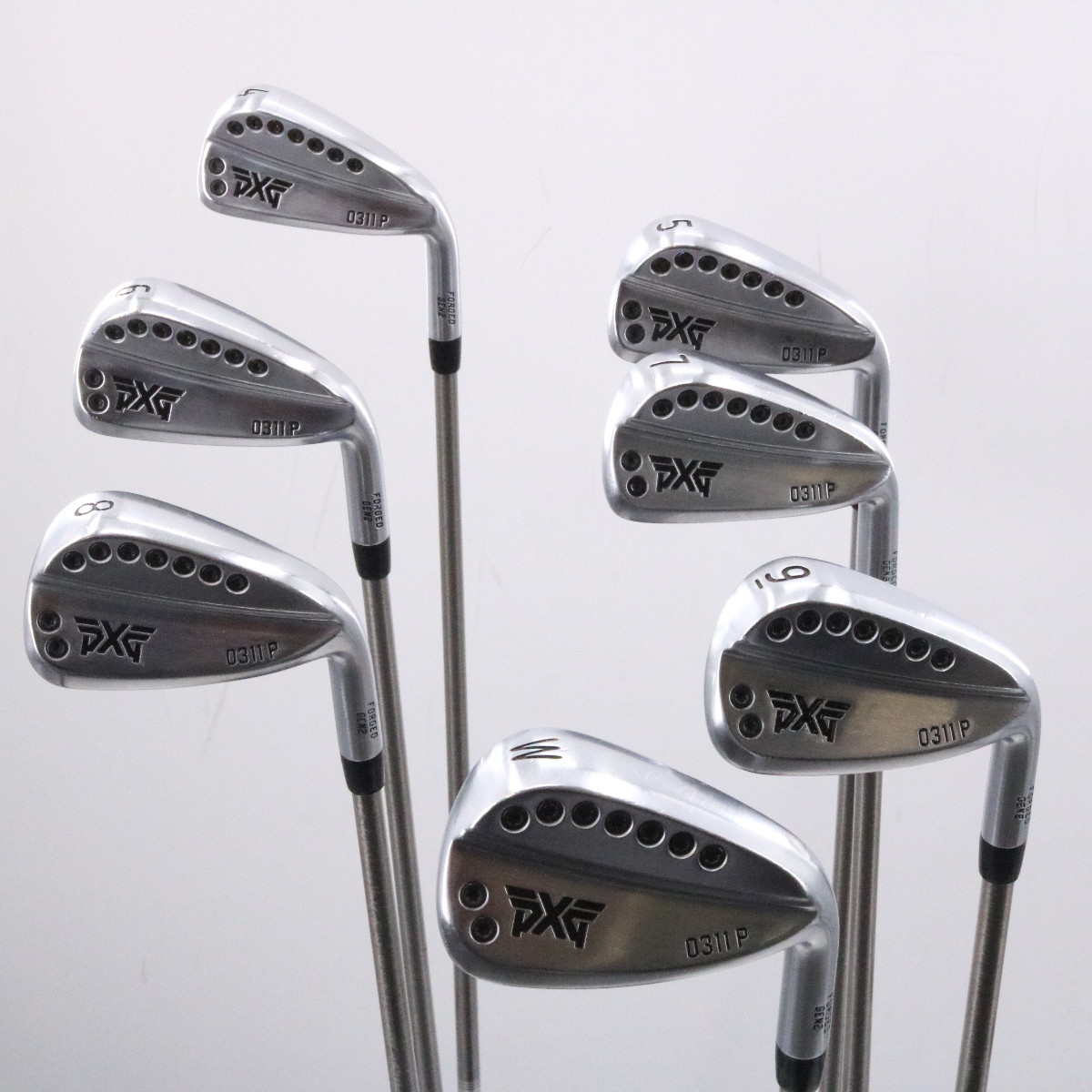 Pxg 0311 P Gen2 Chrome Forged Iron Set 4 P Steelfiber I95 Regular Flex a Mr Topes Golf