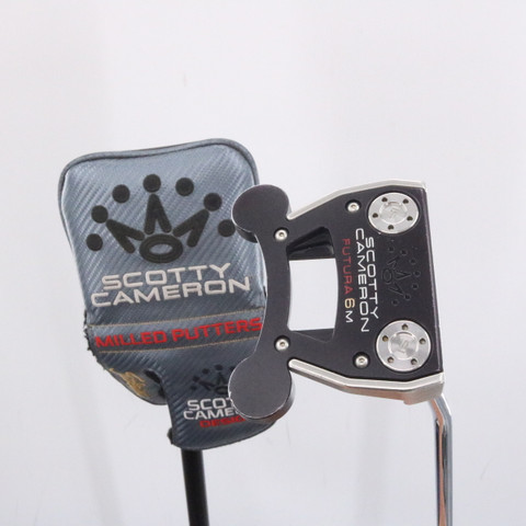 Putter Titleist Scotty Cameron Futura 6m - Droitier, 34 Pouces, Mallet Avec Headcover - État Noté 8/10