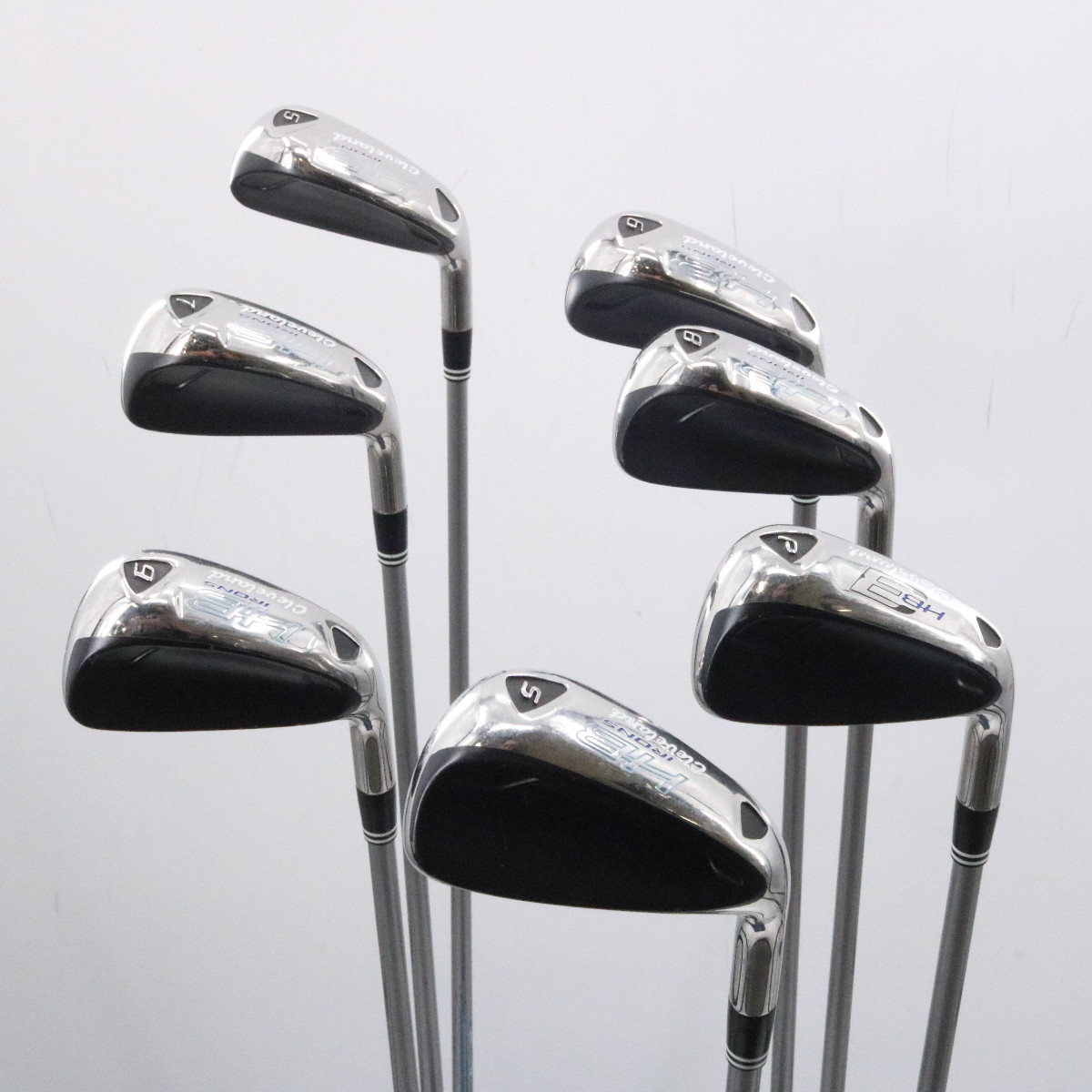 Cleveland HB Iron Set 5-P,S Graphite Action UltraLite W Ladies Flex ...