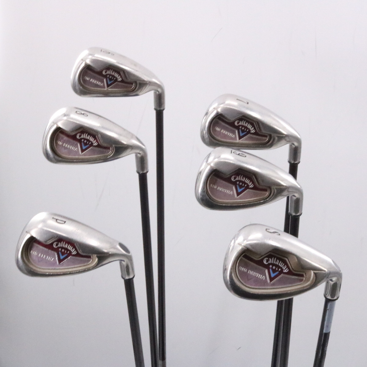 Callaway Big Bertha 6P,S Iron Set Graphite Women