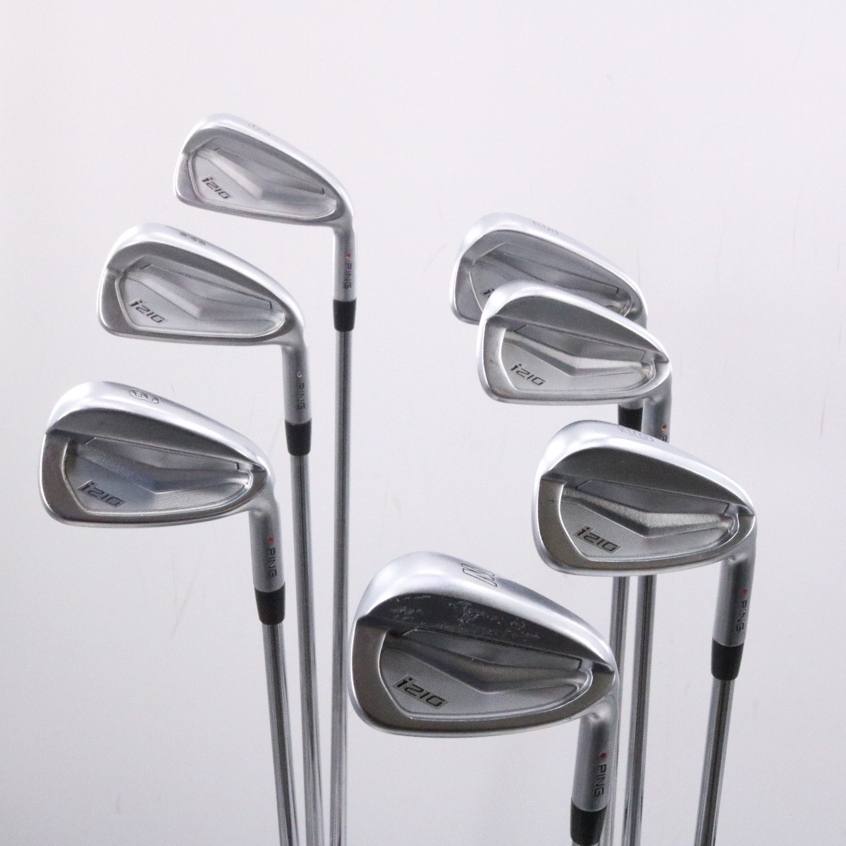 2019 PING i210 Iron Set 4-W Red Dot Steel Project X 95 6.0 Stiff Flex 65844A