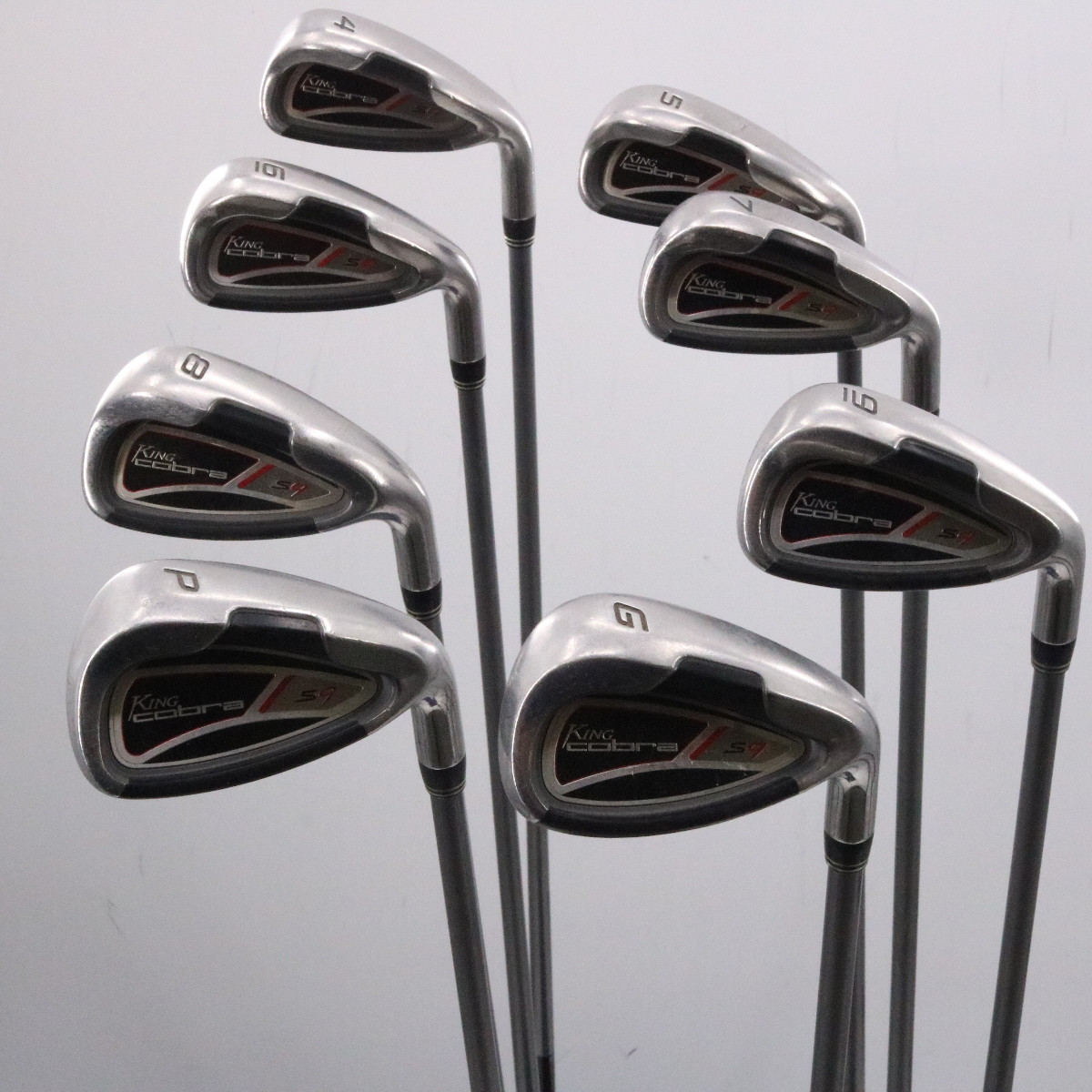 King Cobra S9 Iron Set 4P,G Graphite Design YS Shaft Regular Flex