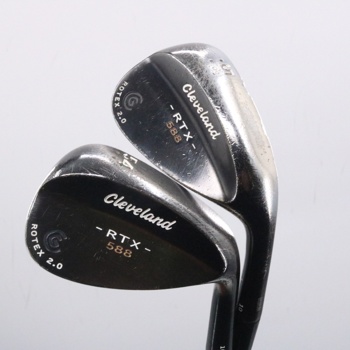 Cleveland 588 RTX Black Pearl Wedge 54 & 58 Degrees True Temper Steel