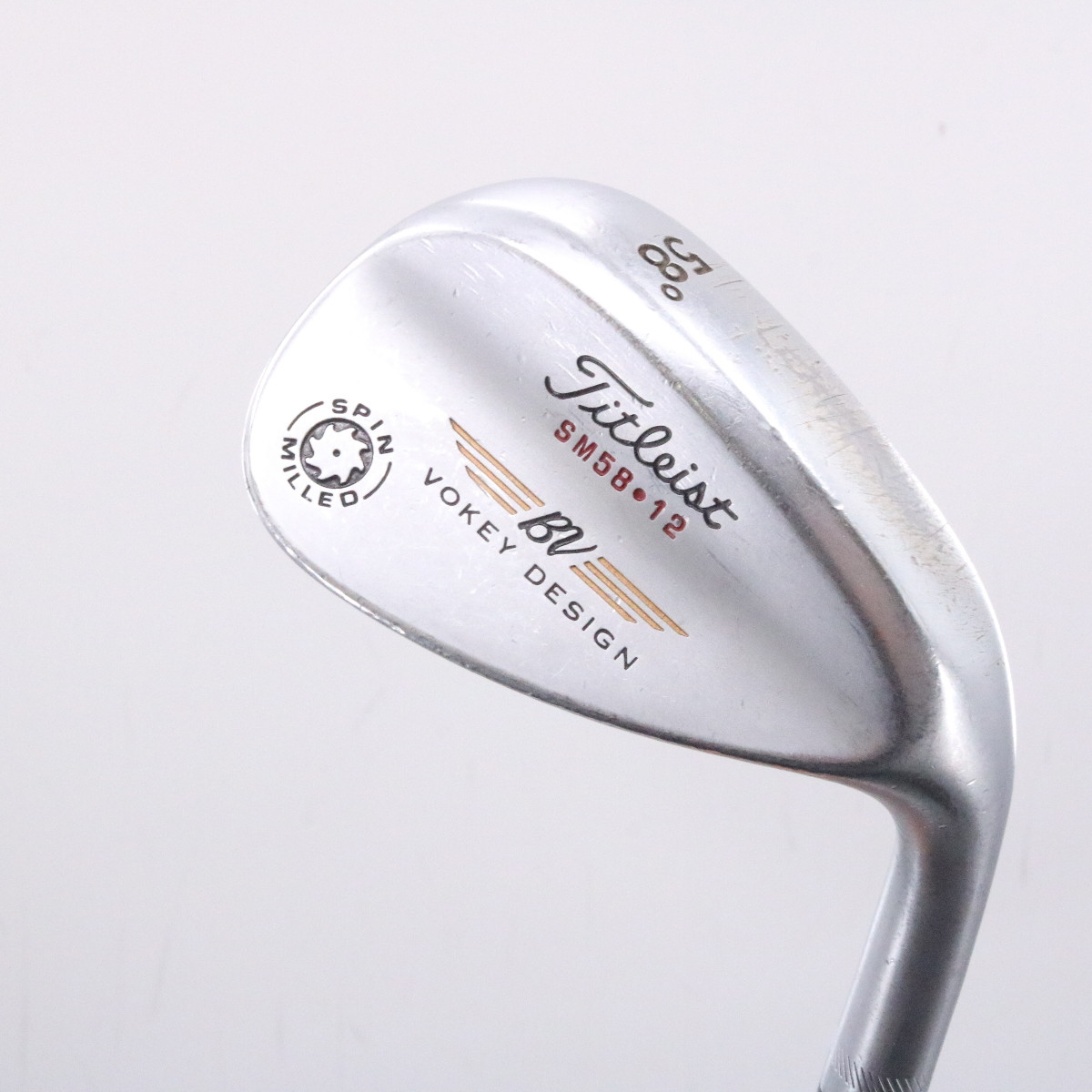 Titleist Vokey Spin Milled Wedge 58 Degrees SM58.12 Dynamic Gold Steel