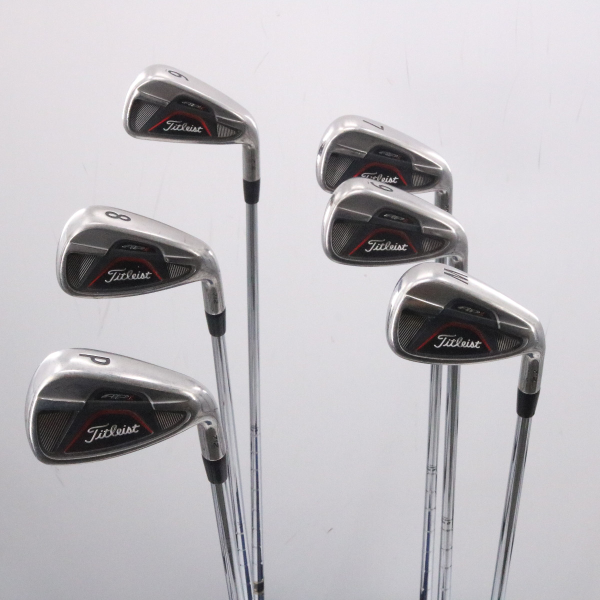Titleist AP1 712 Iron Set 6P,W Steel Dynalite Gold XP R300 Regular