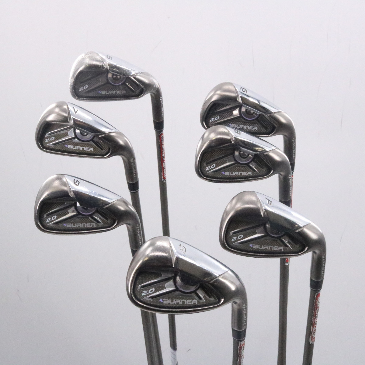 TaylorMade Burner 2.0 Iron Set 5P,S Graphite SuperFast 55 Ladies Flex