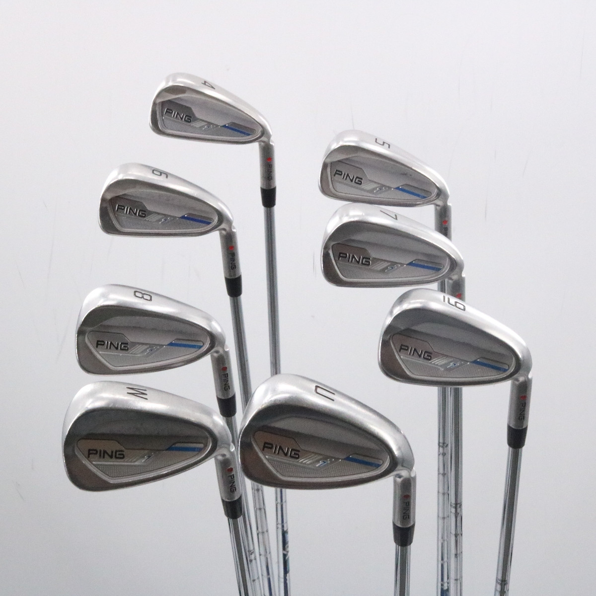 Ping i Series E1 Iron Set 4W,U Red Dot True Temper XP Steel XStiff