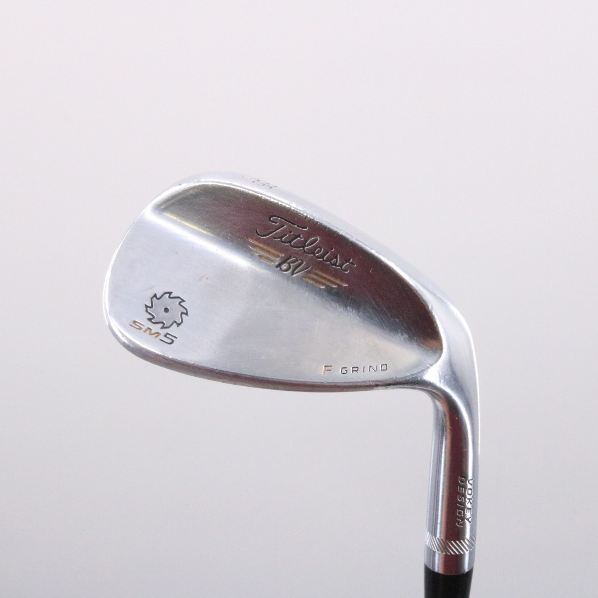 Titleist Vokey SM5 Tour Chrome Wedge 56 Degrees 56.14 F Grind Steel ...