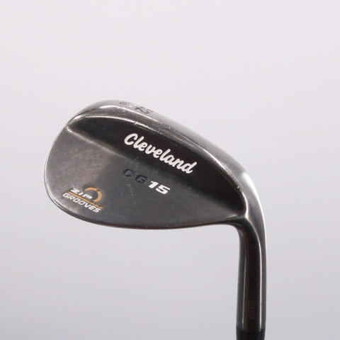 Cleveland CG15 Black Pearl Wedge 52 Degrees 52.10 Traction Steel 69729W ...