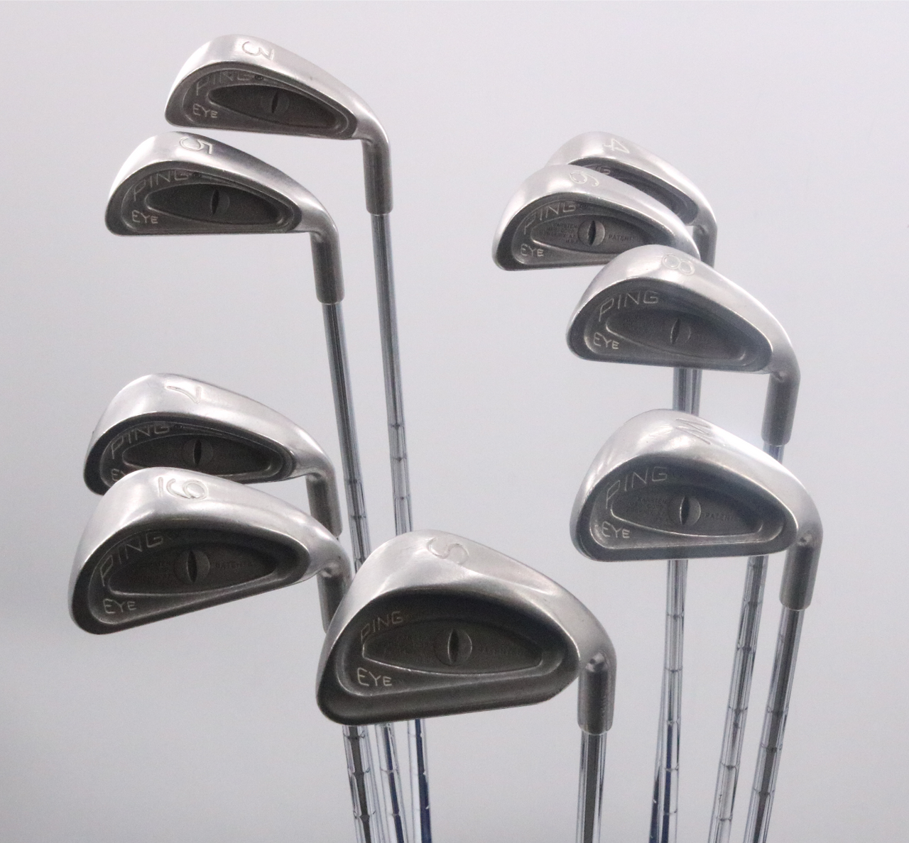 Ping EYE Iron Set 3W,S Black Dot ZZ Lite Steel Shaft Stiff Flex 70231G