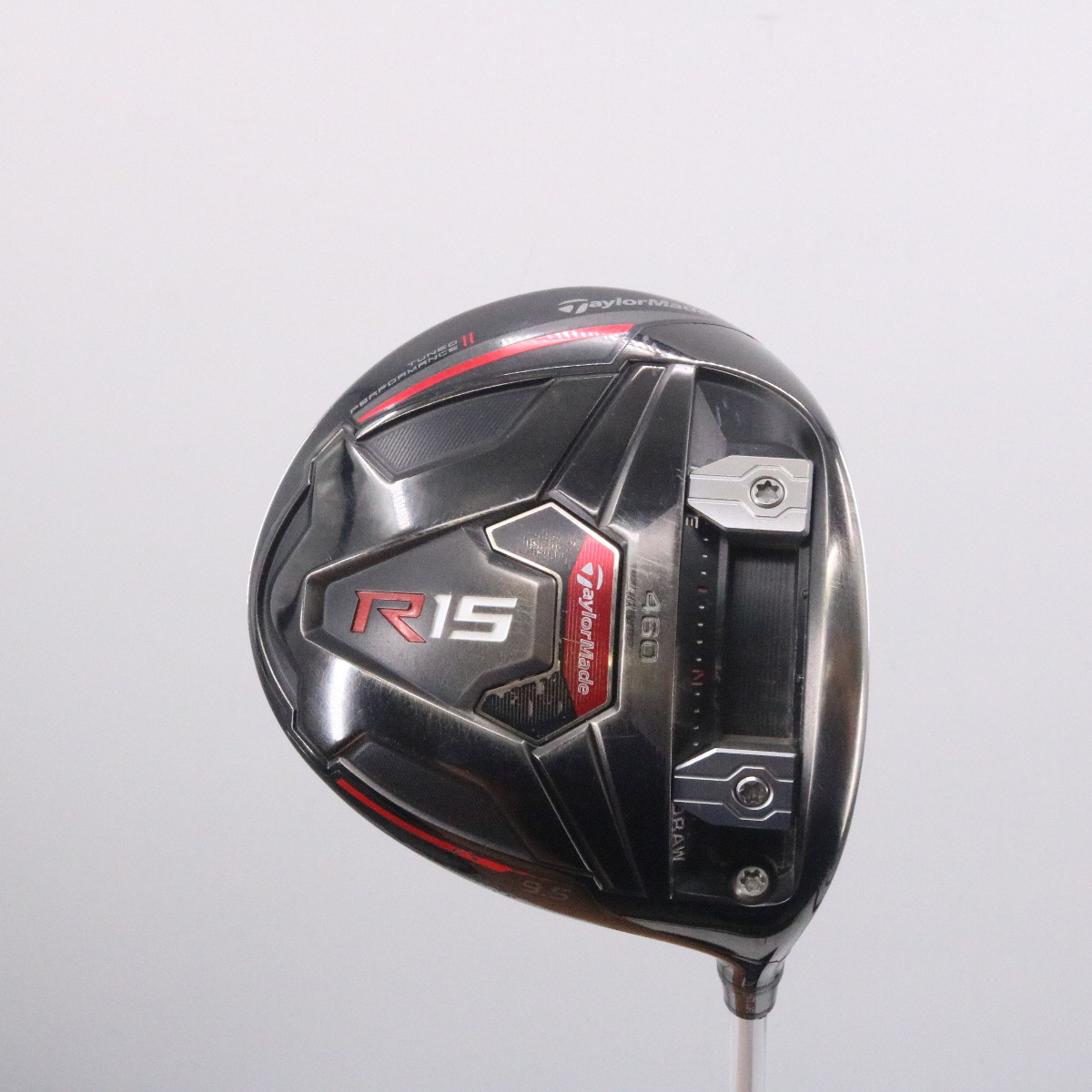 TaylorMade R15 460 Black Driver 9.5 Degrees Aldila Rogue Stiff Flex 70253G