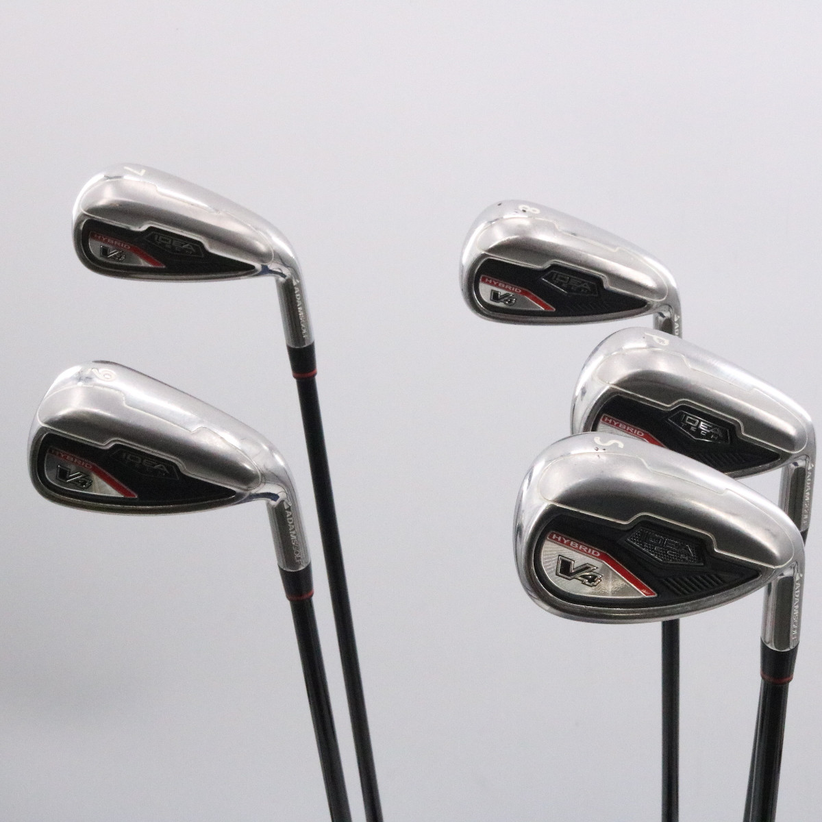 Adams IDEA Tech V4 Iron Set 7P,S Graphite Shaft Ladies Flex Right