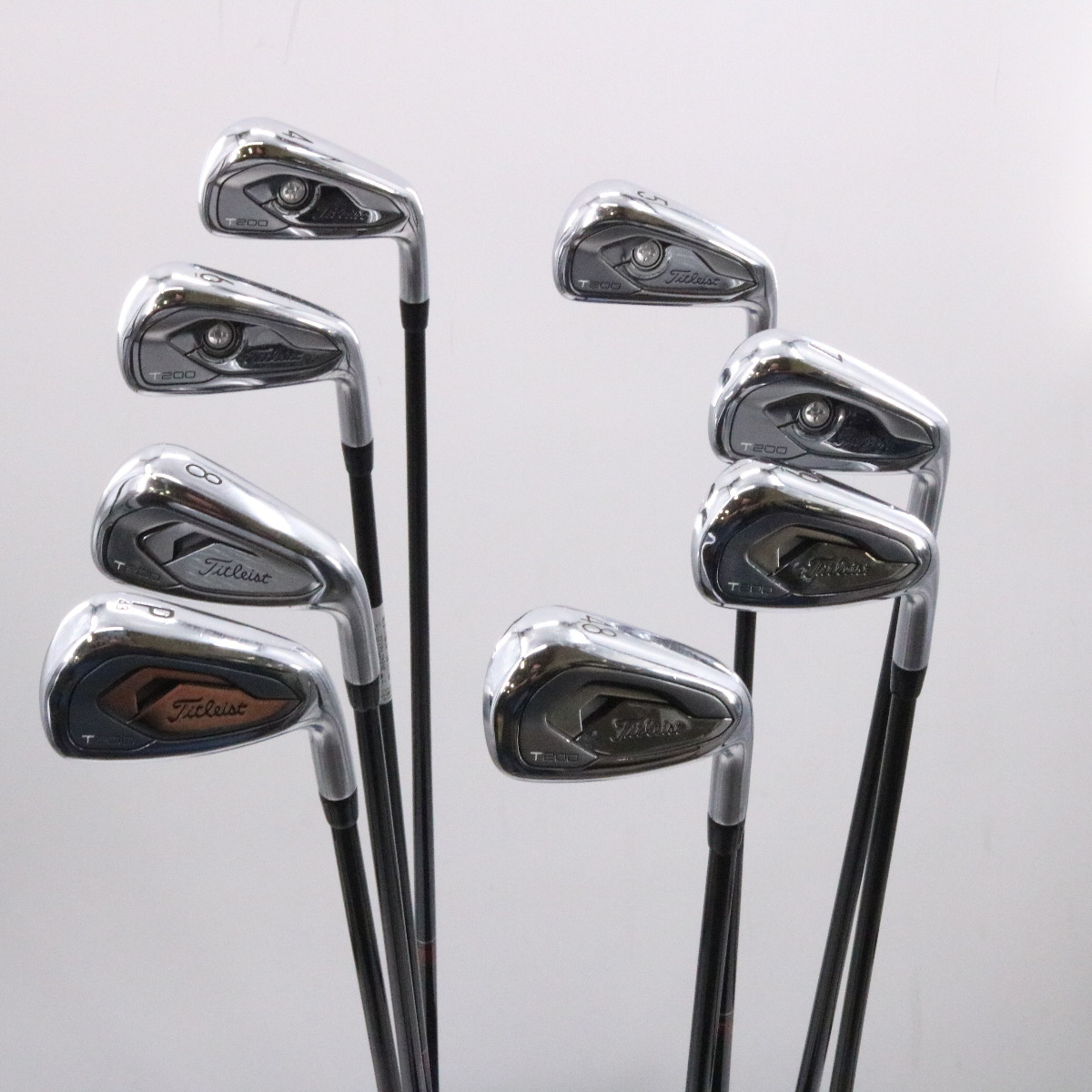 Titleist T200 Iron Set 4-P,W48 Graphite Tensei Red Regular Flex 70638G ...