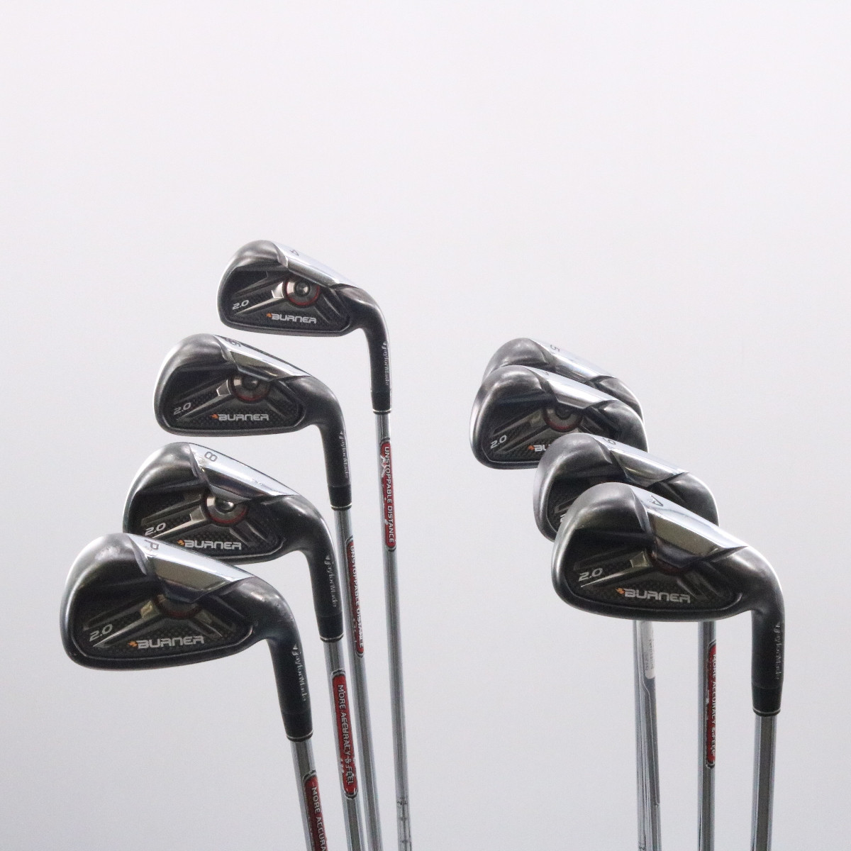 TaylorMade Burner 2.0 Iron Set 4P,A Steel Shaft Regular Flex RTHanded