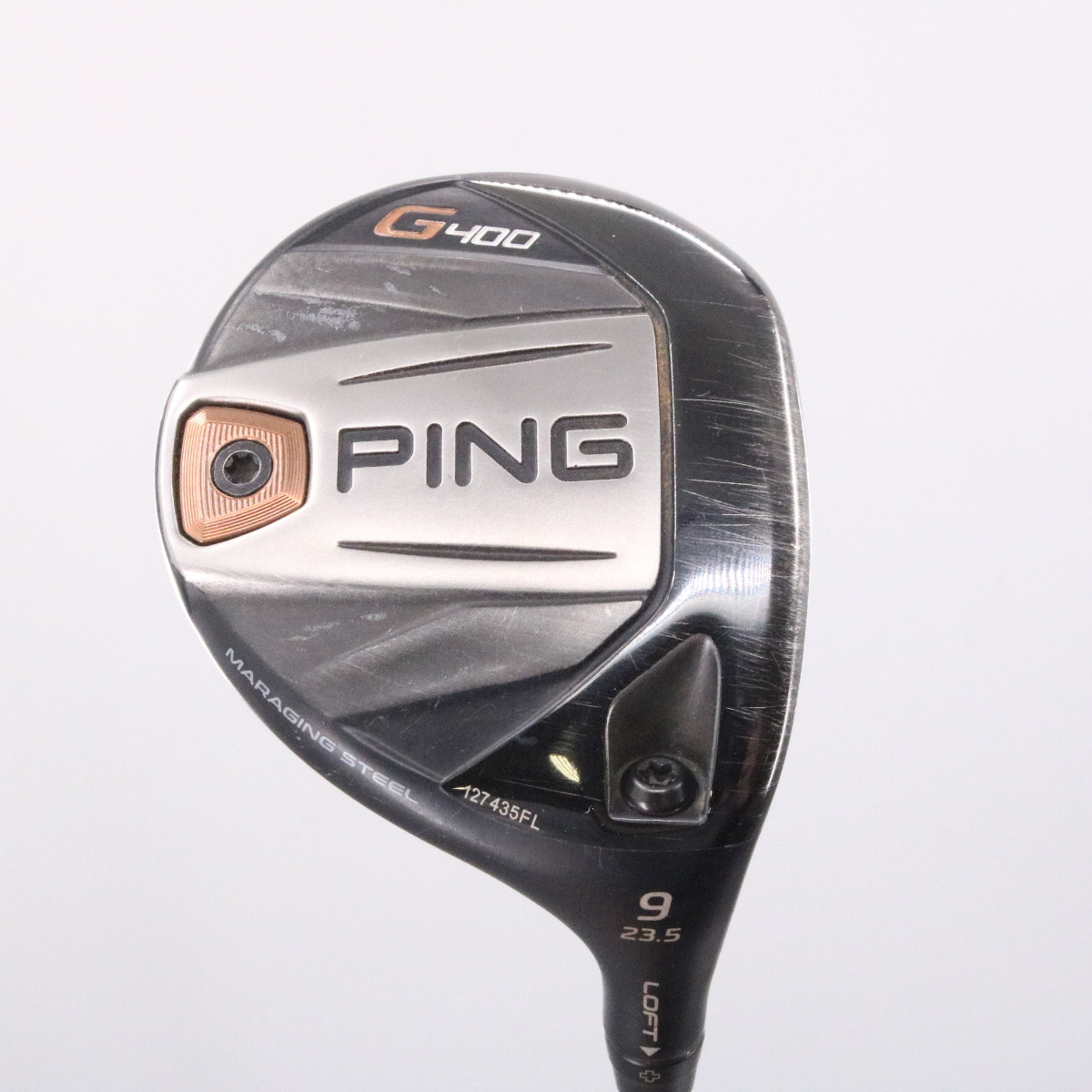 PING G400 9 Wood 23.5 Deg TFC 80 F Lite Graphite Senior Flex Right