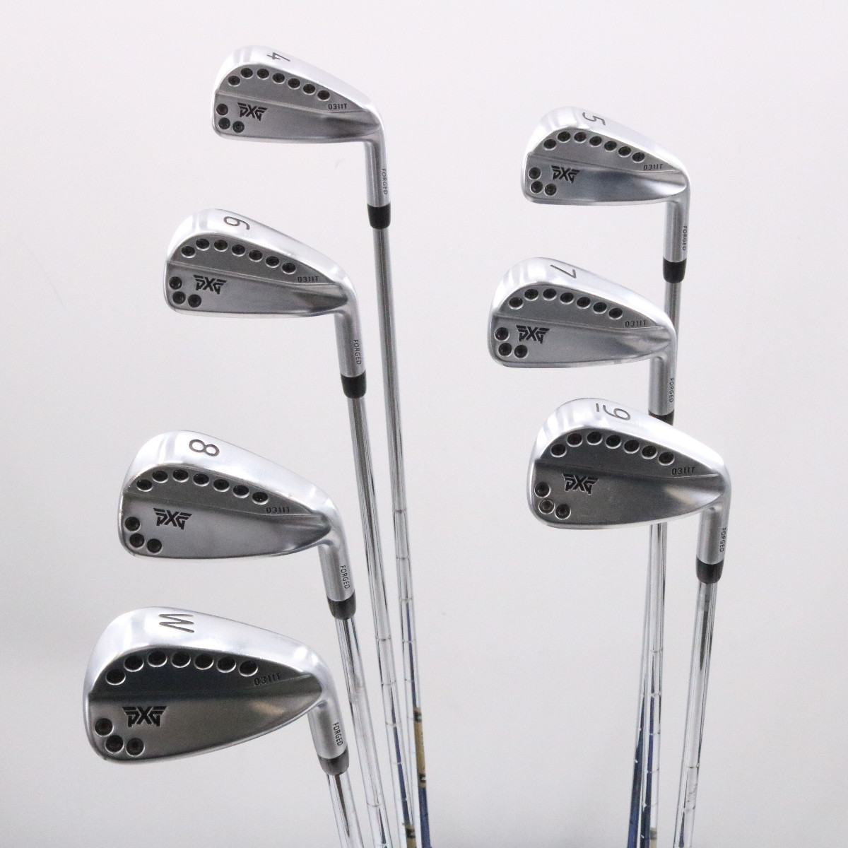 PXG 0311T Forged Iron Set 4-W Steel Dynamic Gold Tour Issue S400 Stiff  73280D