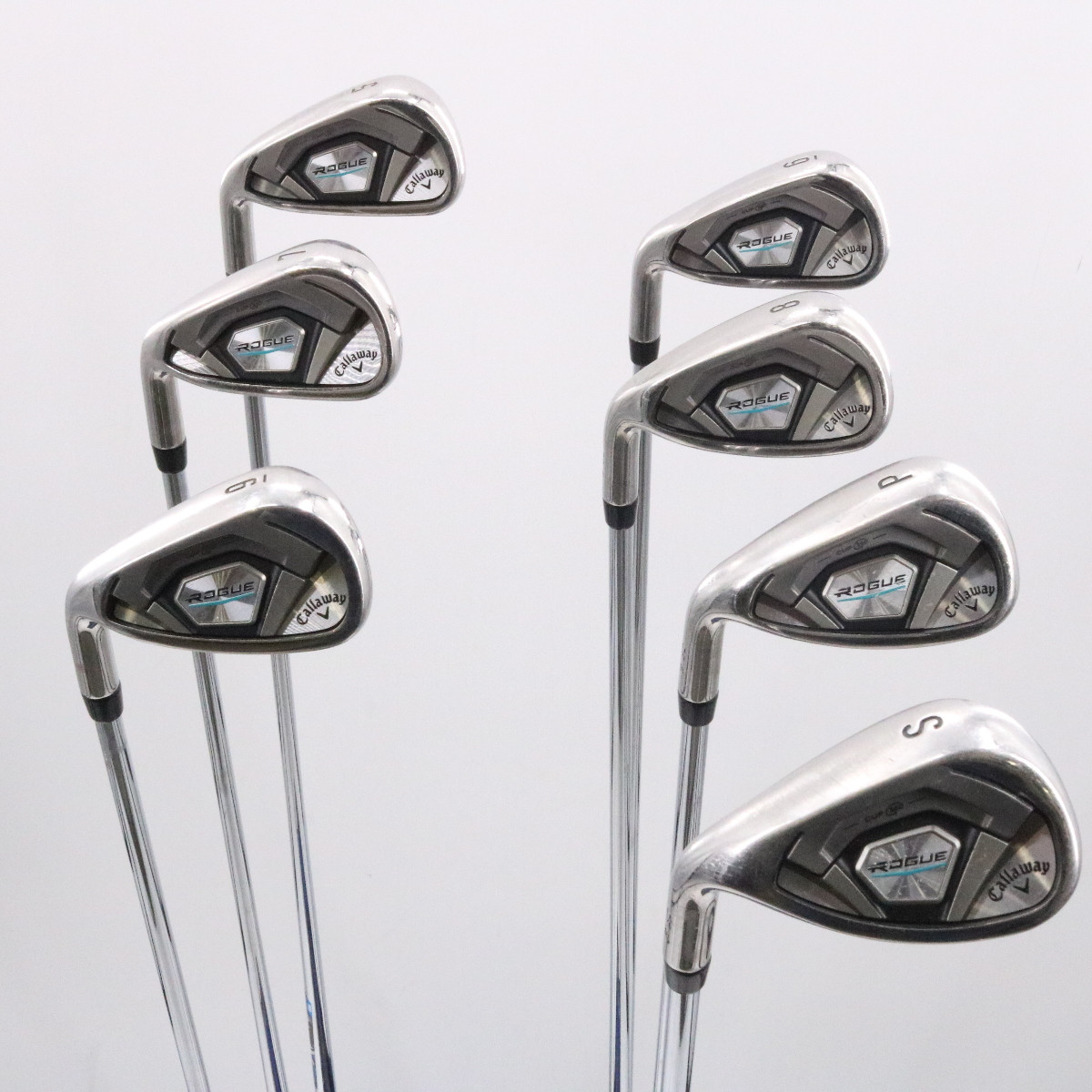Callaway Rogue Iron Set 5P,S True Temper XP 95 R300 Regular Left