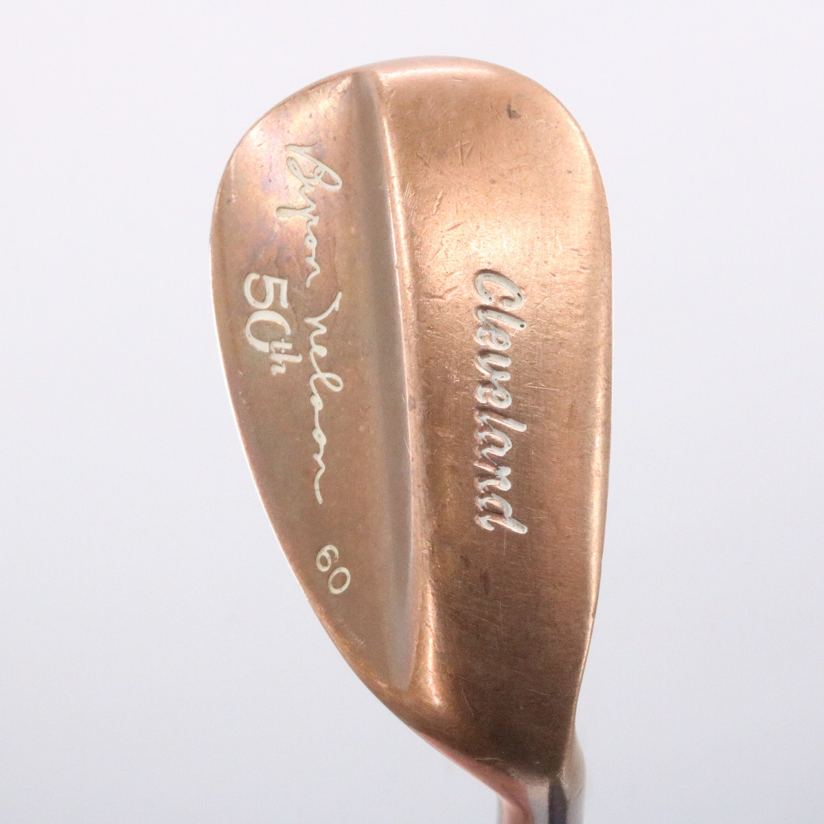 Cleveland Byron Nelson カッパーメッキウェッジ 56 60